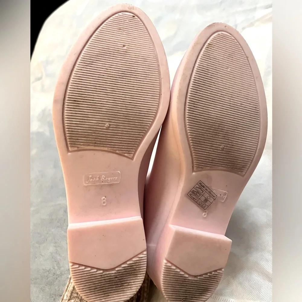 Size 8 Jack Rogers pink rain boots - Picture 3 of 3